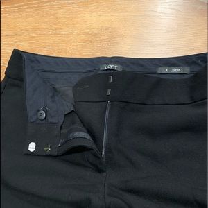Loft black work pant
